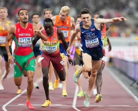 Great Britain's Wightman Denied Gold as Portuguese Isaac Nader Claims Dramatic 1500m Win